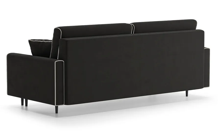 Диван Порту California 08 черный - 5 Диван Порту California 08 черный - 5